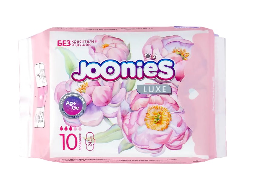 Joonies Гигиенические прокладки Luxe Daily 10 шт