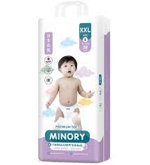 Minory Трусики XXL №6, 15+ кг, 38шт.