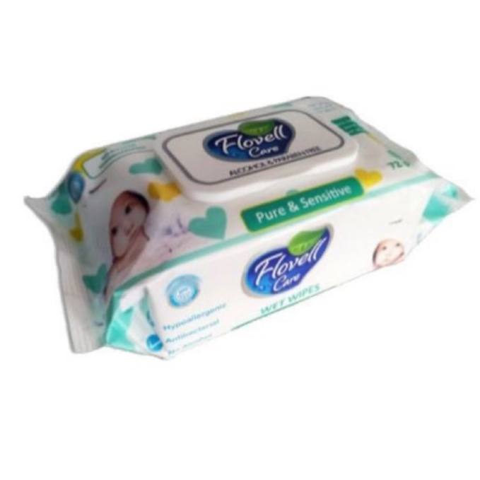 Flovell Care Влажные салфетки , 72 шт.
